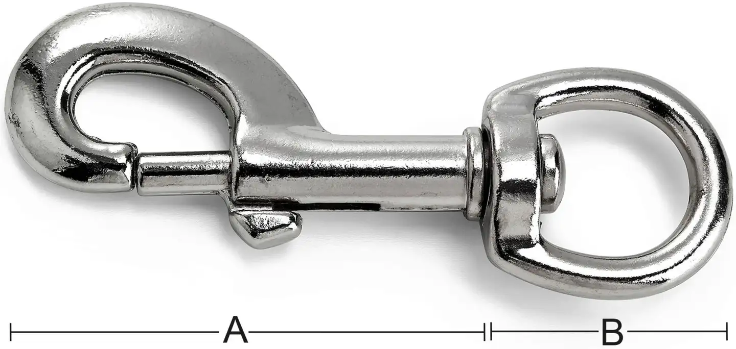 Habo karabiinihaka 5025 niklattu - 1