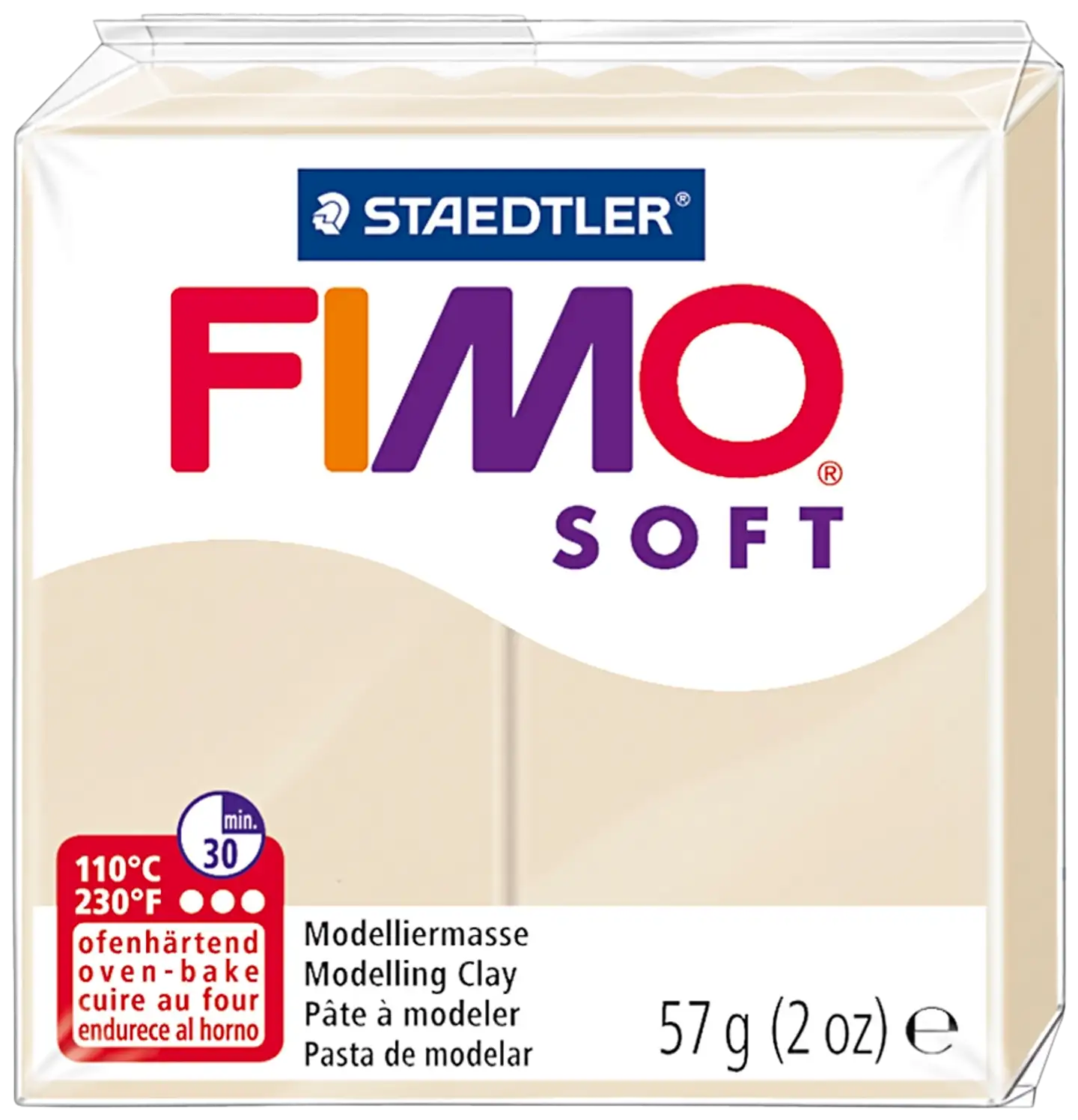 FIMO Soft muovailumassa, sahara, 57 g - 1