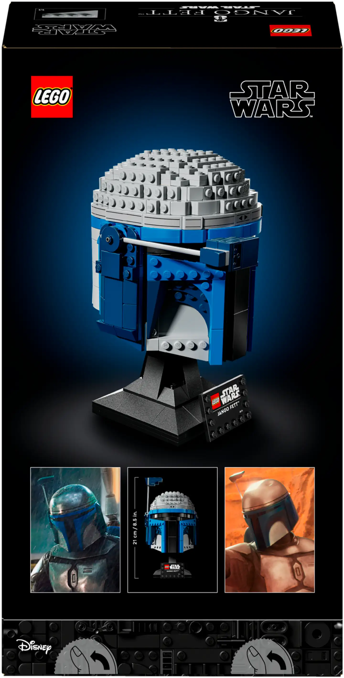 LEGO® Star Wars™ 75408 Jango Fett™ kypärä – Rakennussetti - 3