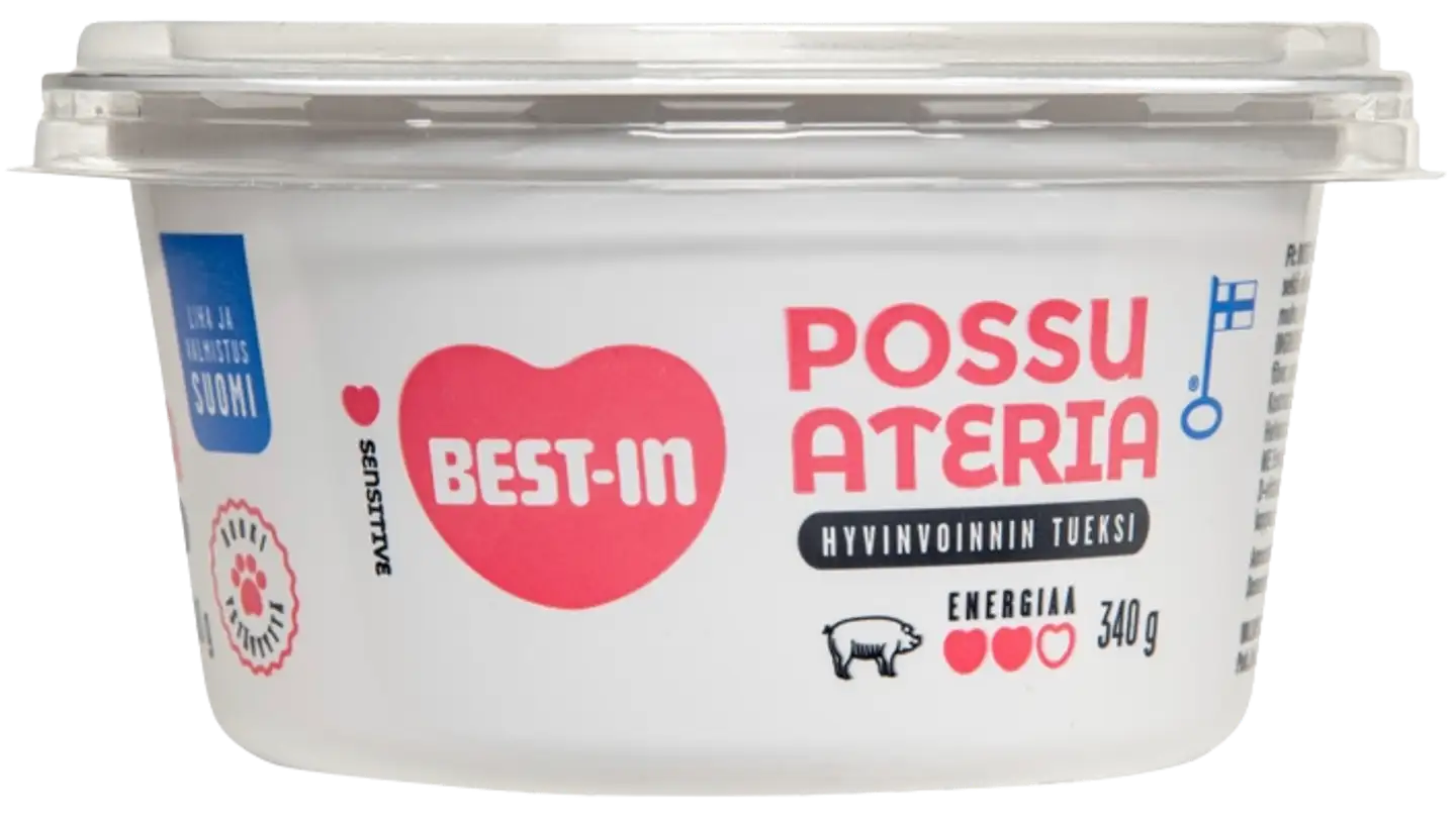 Best-In Possuateria Koiran Tuoreruoka 340g