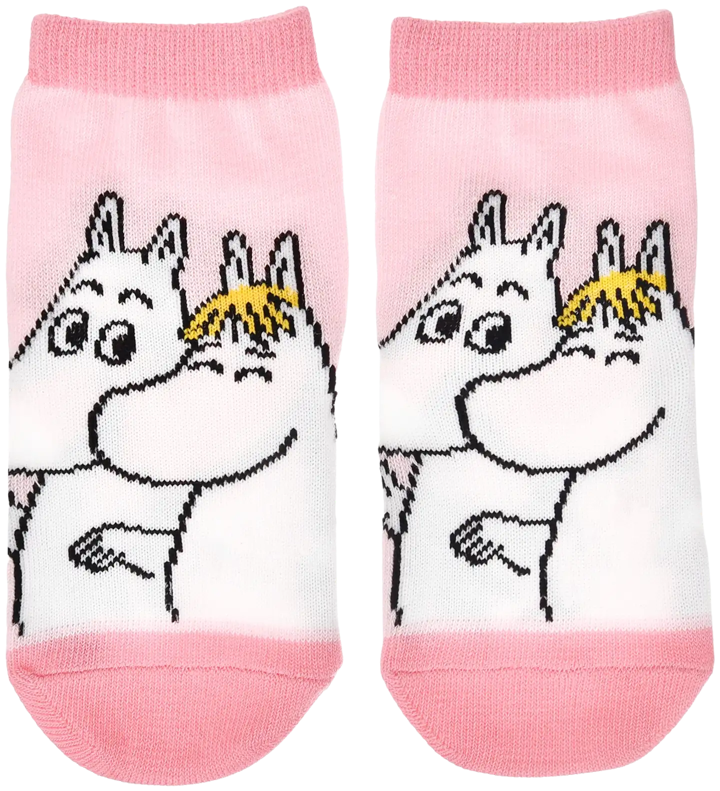 Moomin By Nordicbuddies lasten sukat Muumipeikko ja Niiskuneiti - Marjanpunainen / V-punainen