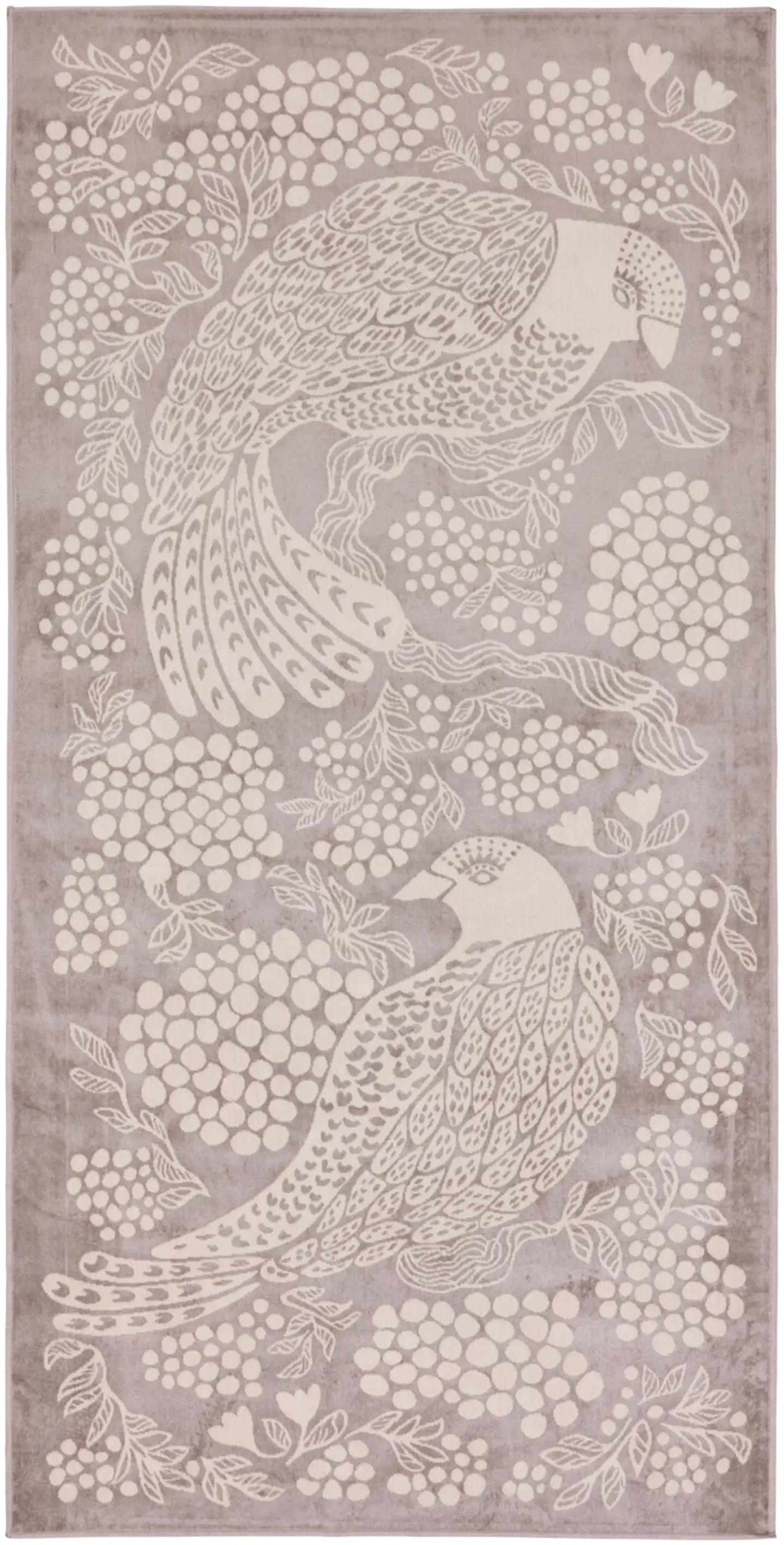 Vallila matto Viserrys 100x150 cm whitegrey - 1