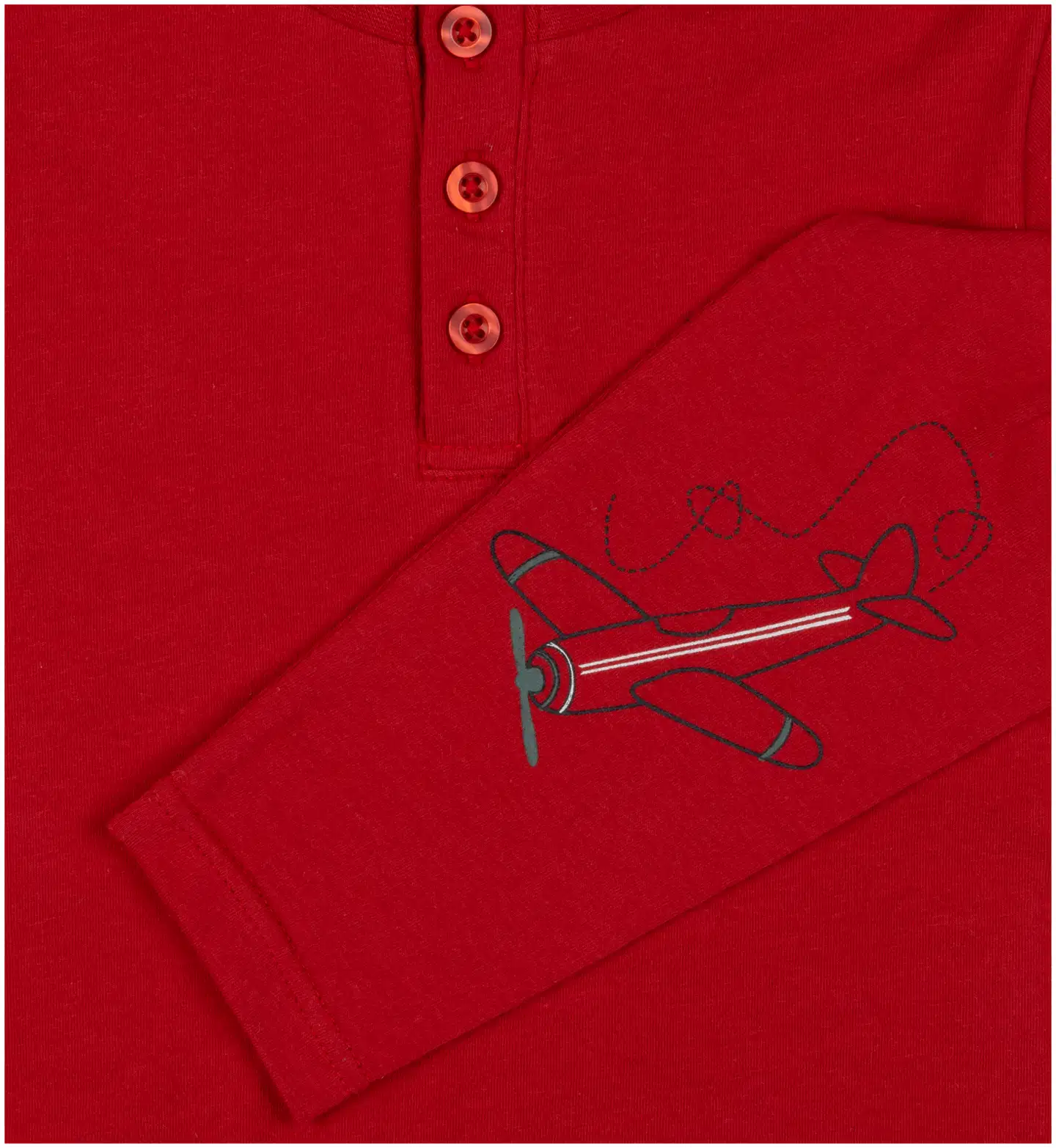 Ciraf lasten trikoopusero napit 25pc261106 - 18-1657TCX SALSA - 3