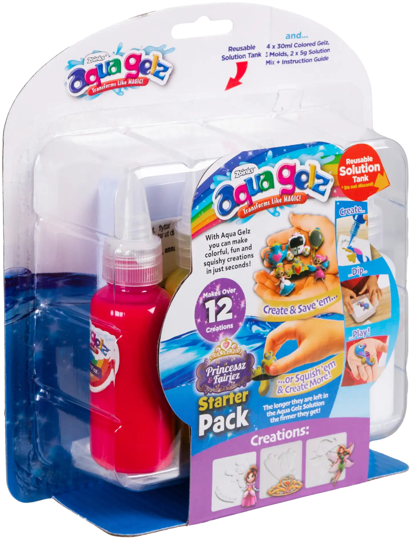 Aqua Gelz askartelusetti aloituspakkaus prinsessa - 2