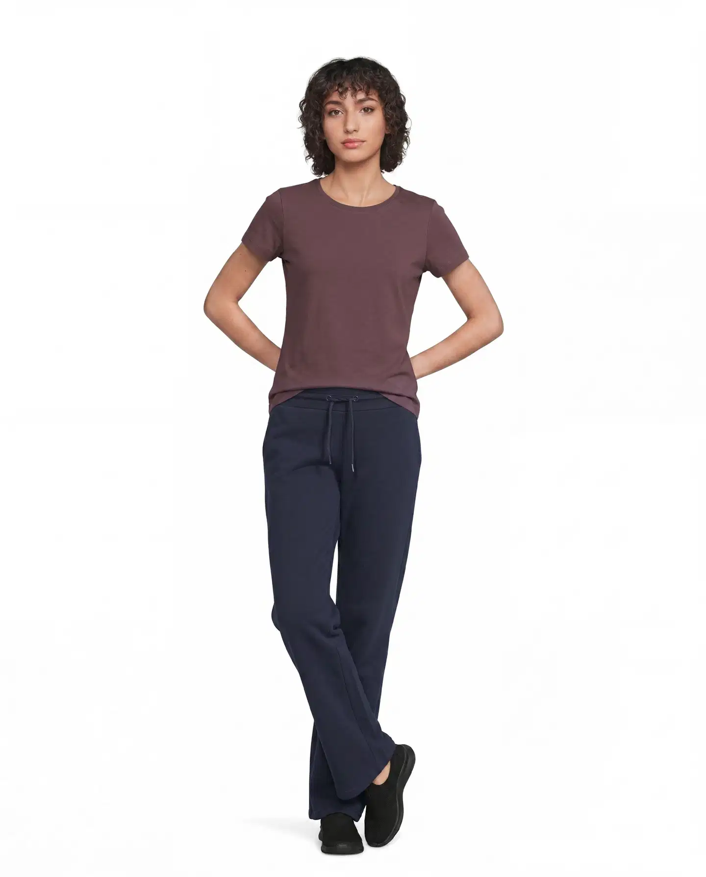 House naisten suoralahkeiset collegehousut Cathy - Dark blue - 4