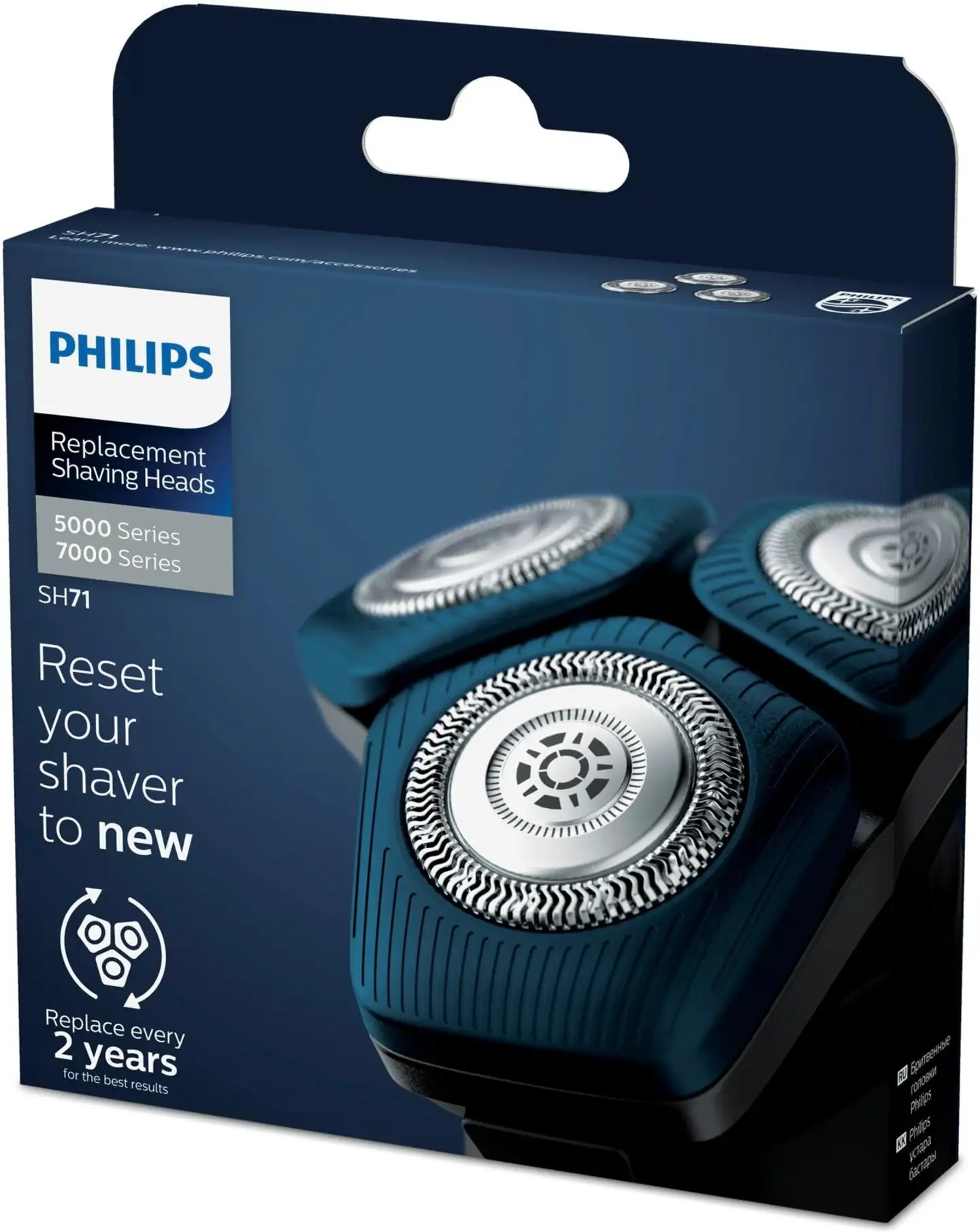 Philips Parranajokoneen vaihtoterät 7000 sarjaan SH71/50 - 3