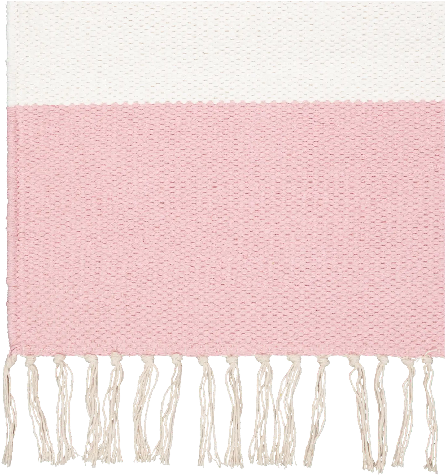 House puuvillamatto Liina 60x90 cm roosa/l.valkoinen/greige - 3