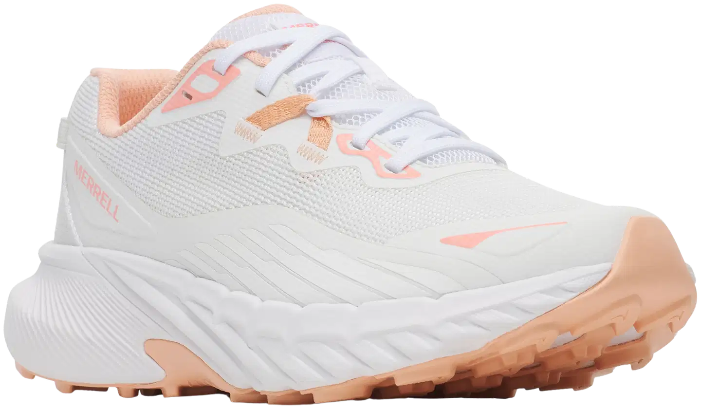Merrell naisten maastojuoksujalkine Agility Trail - White/peach - 3