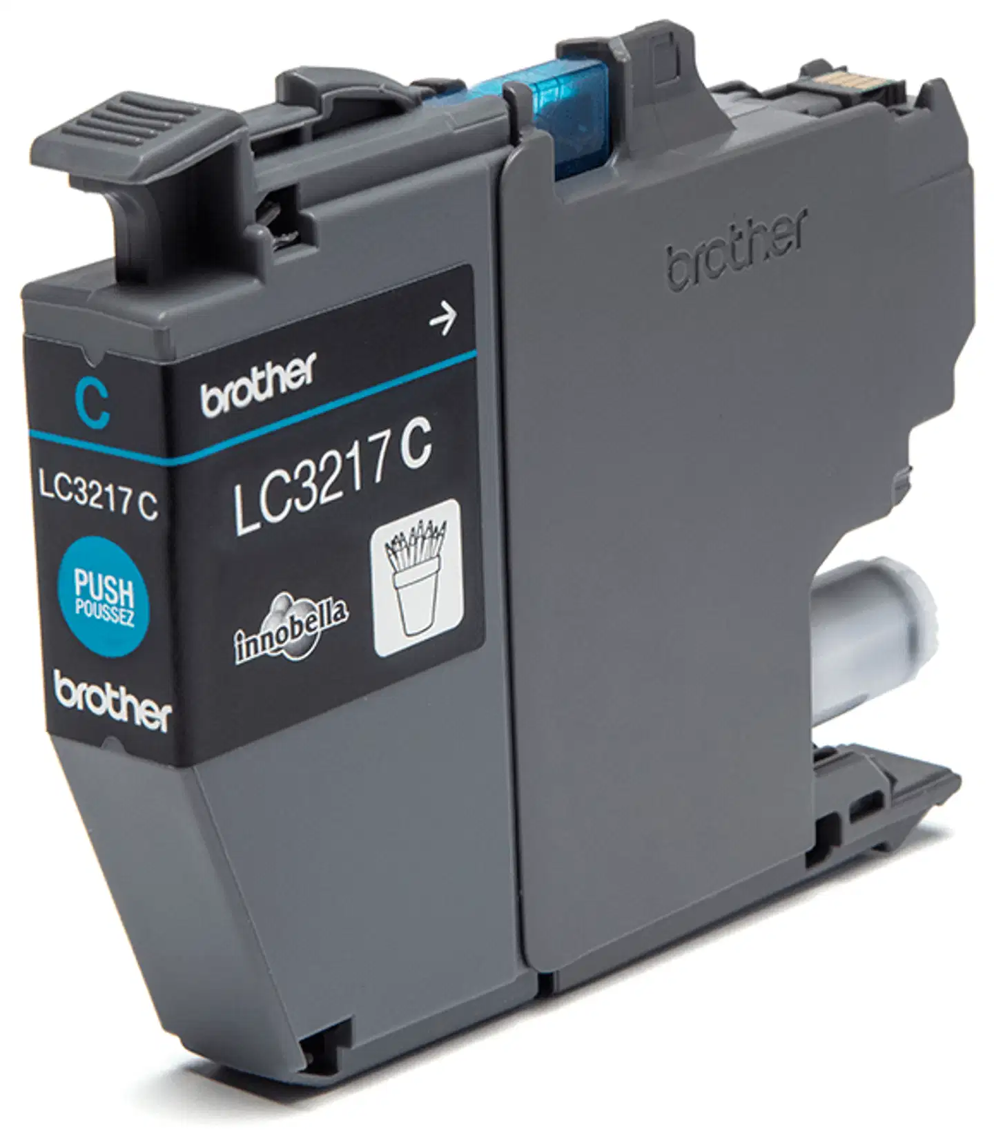 Brother mustekasetti LC3217C sininen - 2