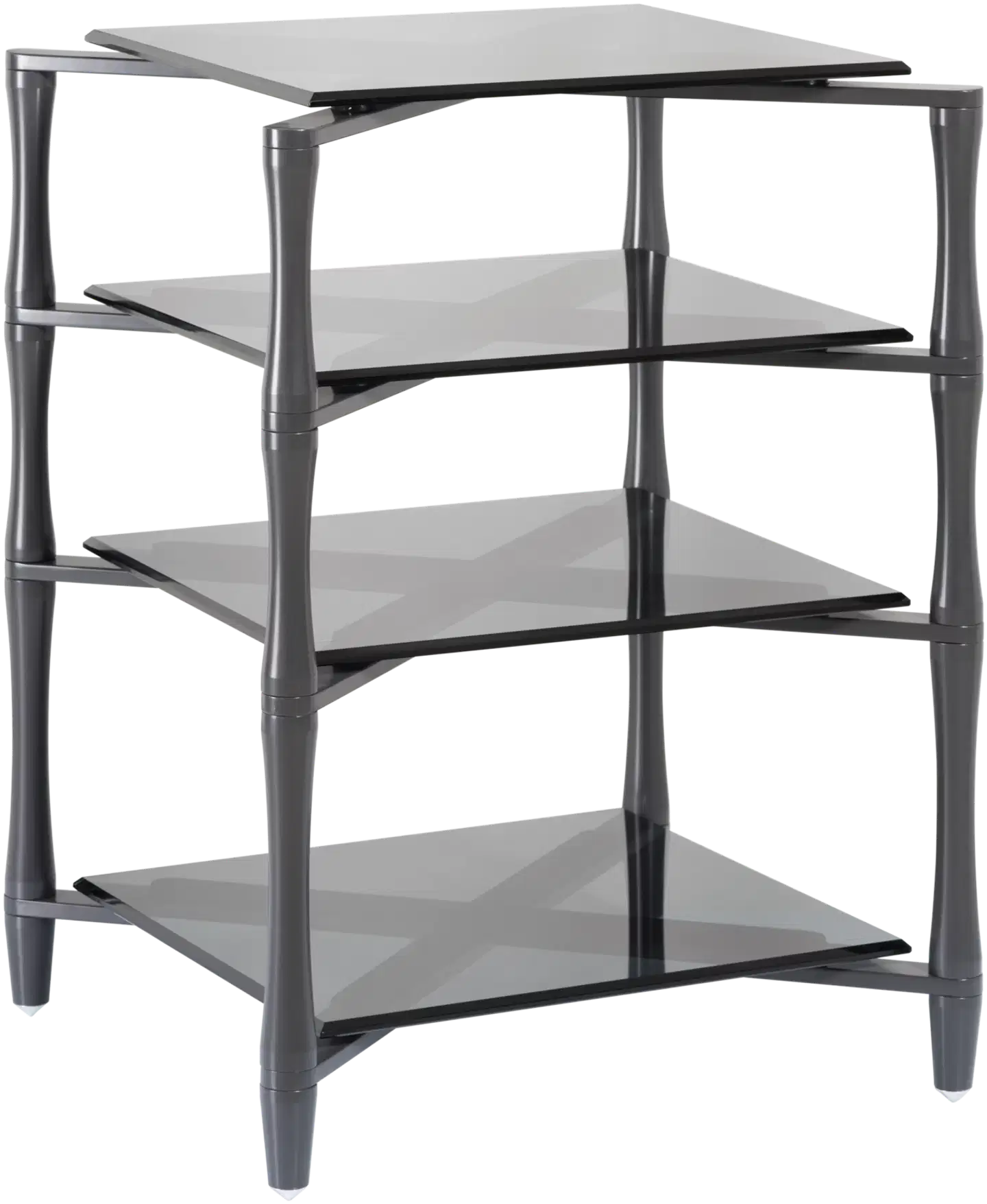 Norstone Slender HiFi -laitekaluste asemetallinharmaa - 2