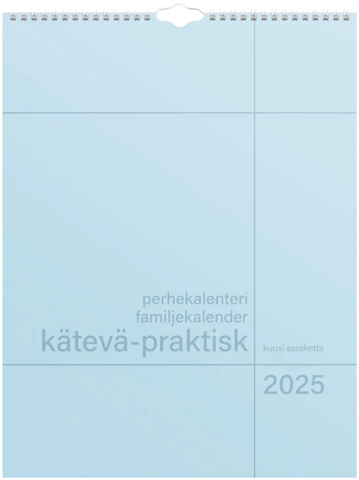 Burde Perhekalenteri 2025 Kätevä - 1