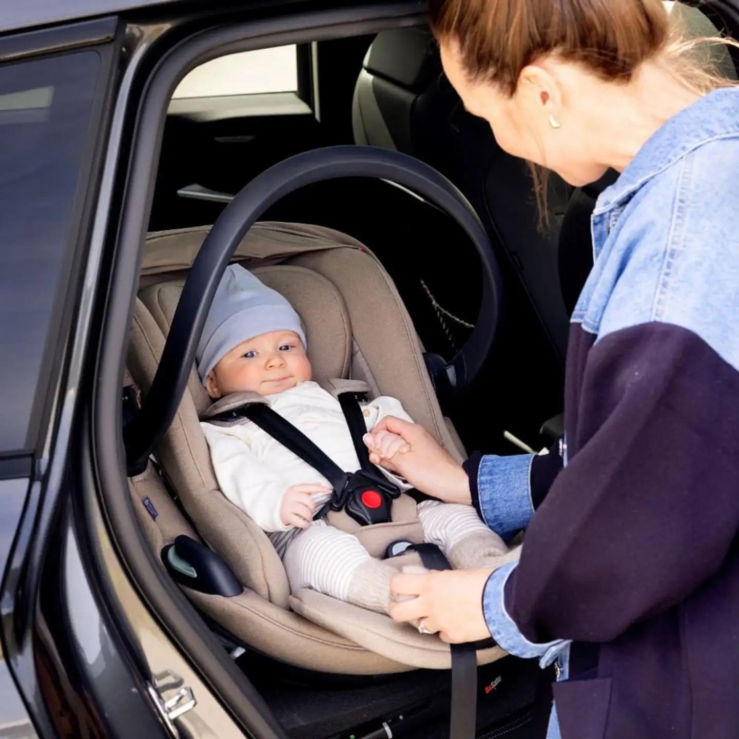 Besafe Go Beyond 2 turvakaukalo Dark Grey Melange - 6