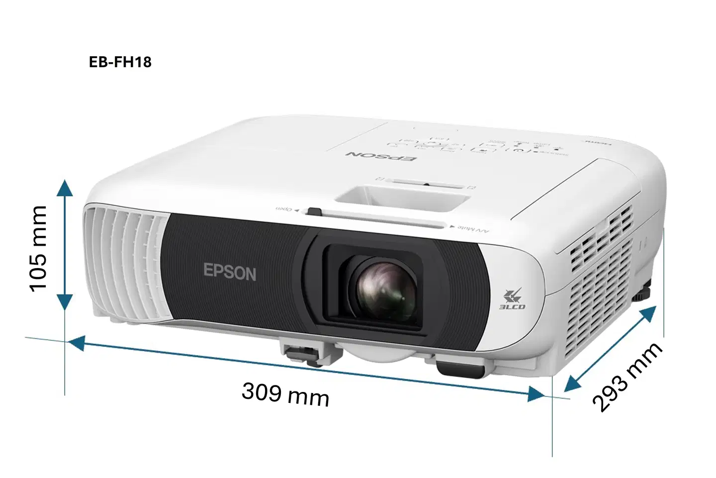 Epson Full HD -lamppuprojektori EB-FH18 - 7