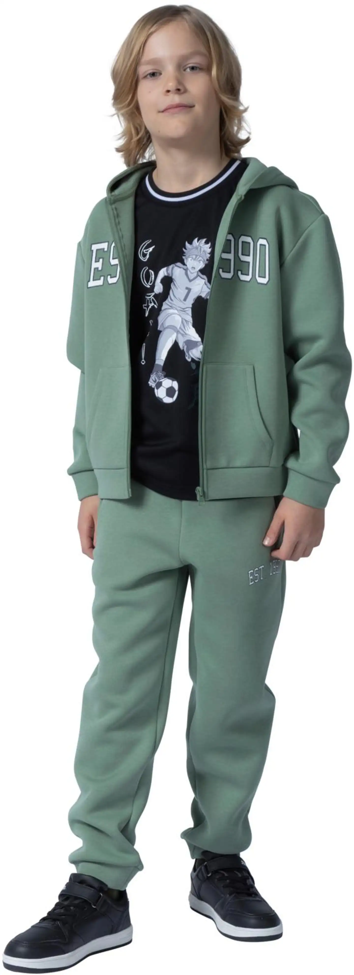 House lasten t-paita mesh 23PH032605 - BLACK - 5