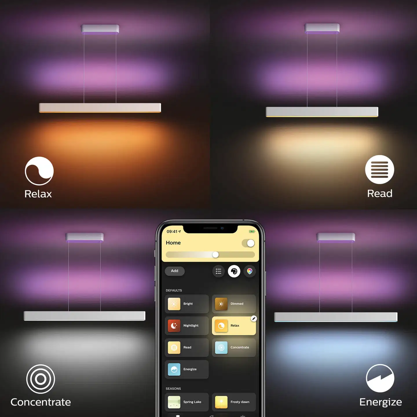 Philips Hue Ensis -riippuvalaisin 78W 2000-6500K 2750LM valkoinen - 7