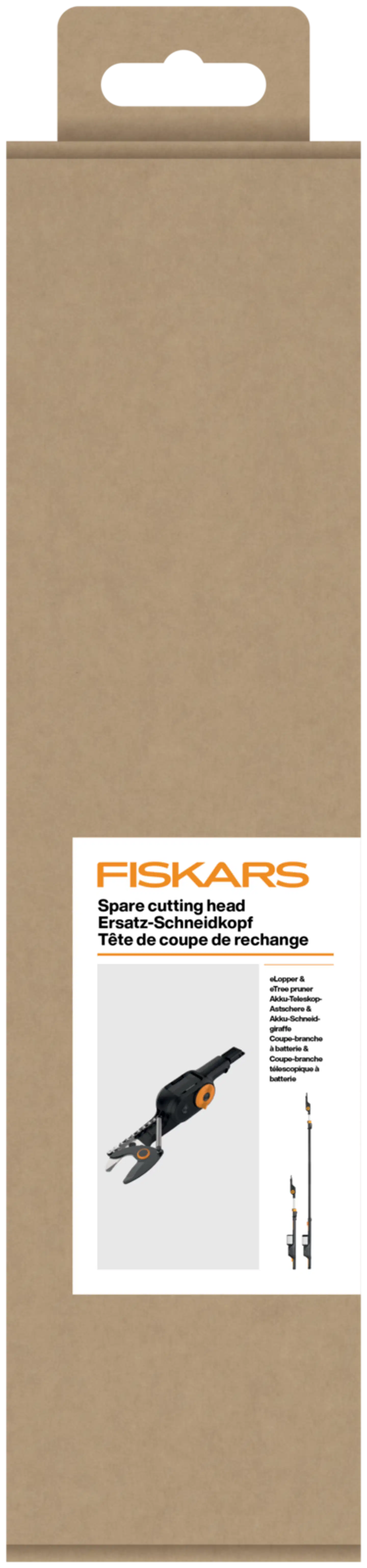 Fiskars Power Varaleikkuupää, akkuoksaleik./raivaustyök.