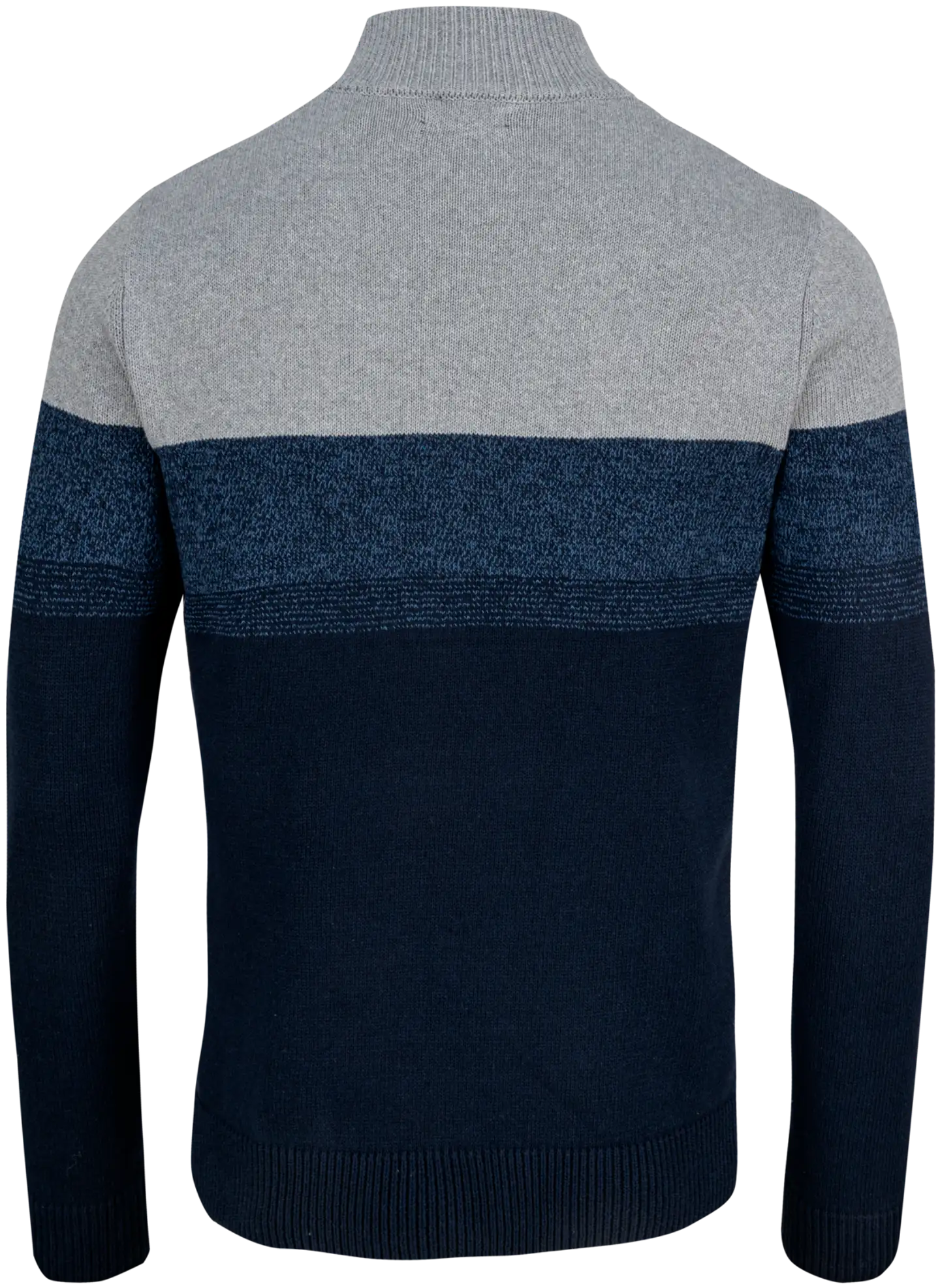 TEX miesten neulepusero half-zip I967113 - Navy - 2