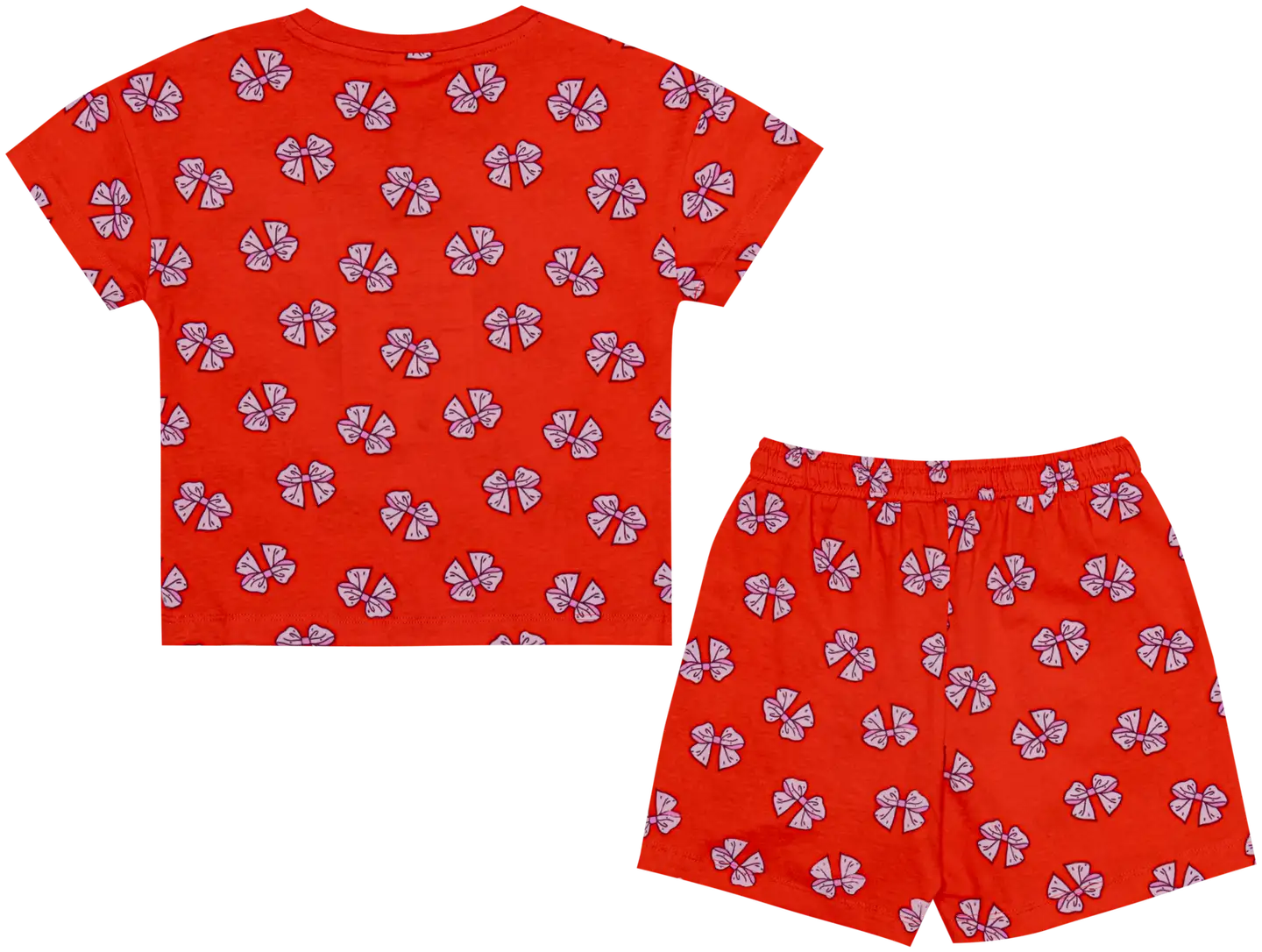 House lasten shortsipyjama Rusetti 232H032607 - Punainen - 2