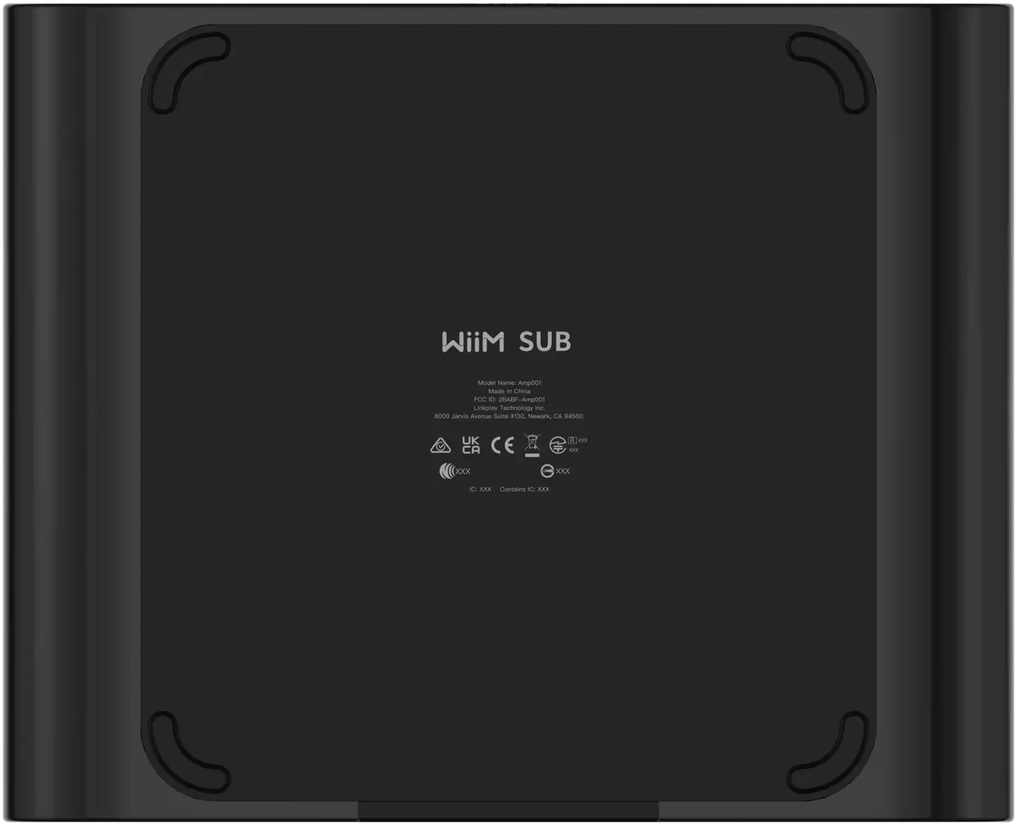 WiiM Sub Pro subwoofer, Musta - 5