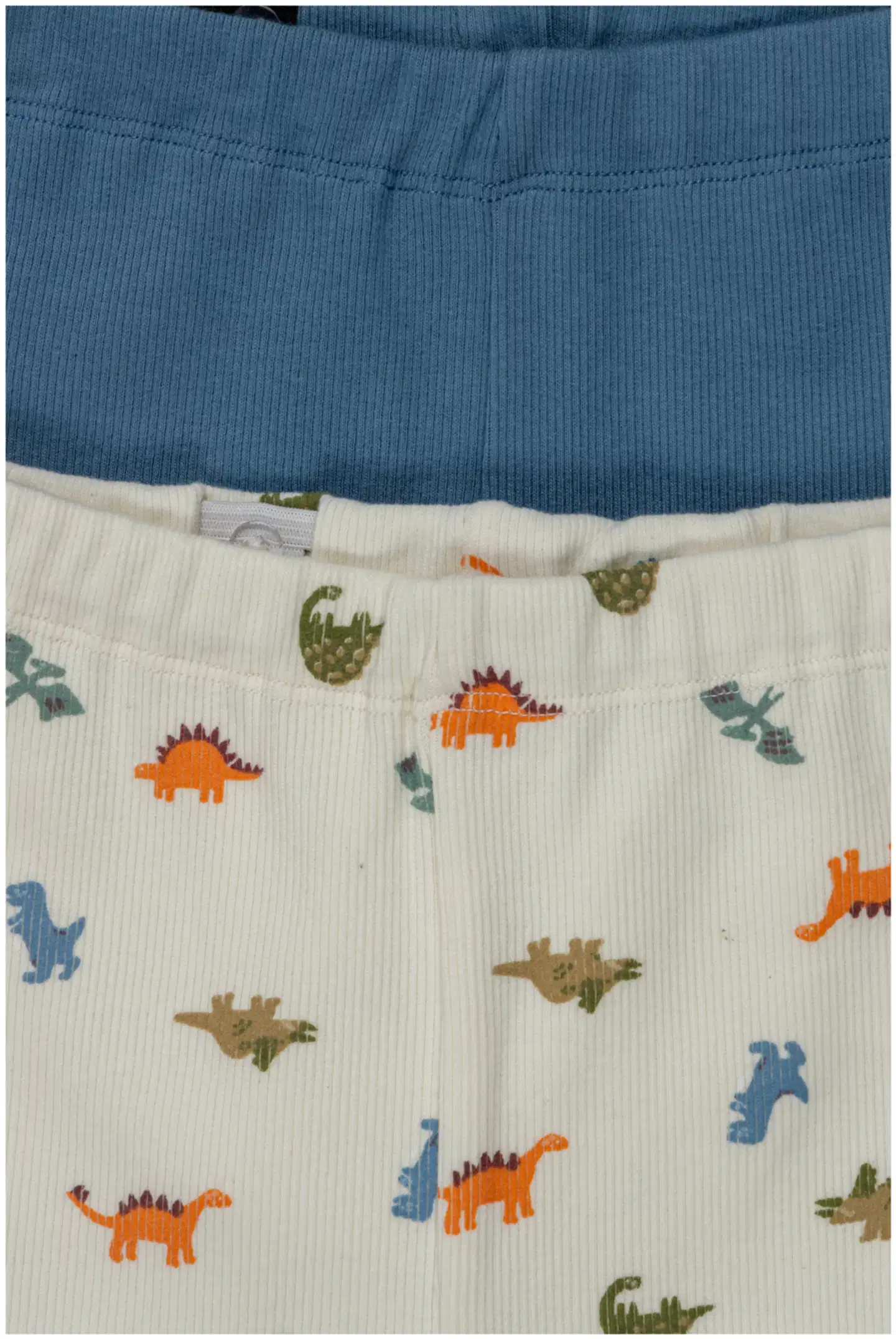 Ciraf vauvojen ribbileggingsit Dino 250B263113 2-pack - Egret AOP & Windward Blue - 3