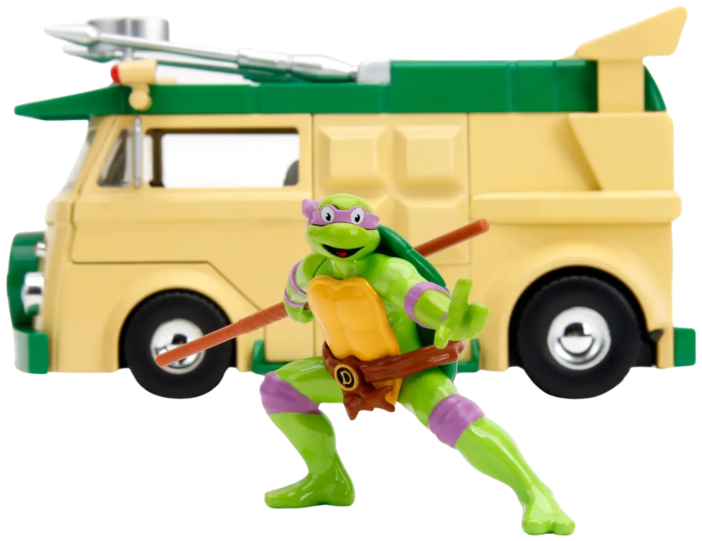 Jada Donatello jaTurtles Party Wagon, 20 cm, 1:24, die-cast - 2