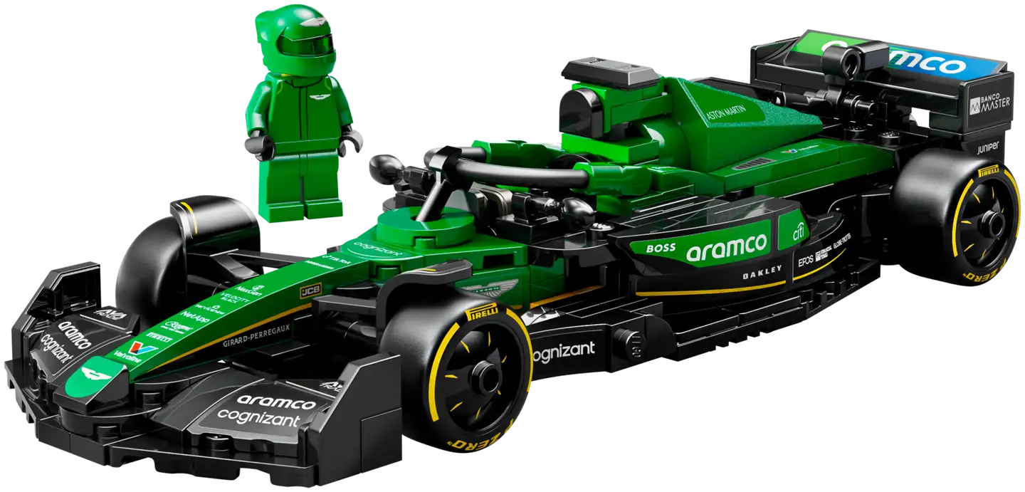 LEGO® Speed Champions Aston Martin Aramco F1® AMR24 kilpa-auto 77245 - 4