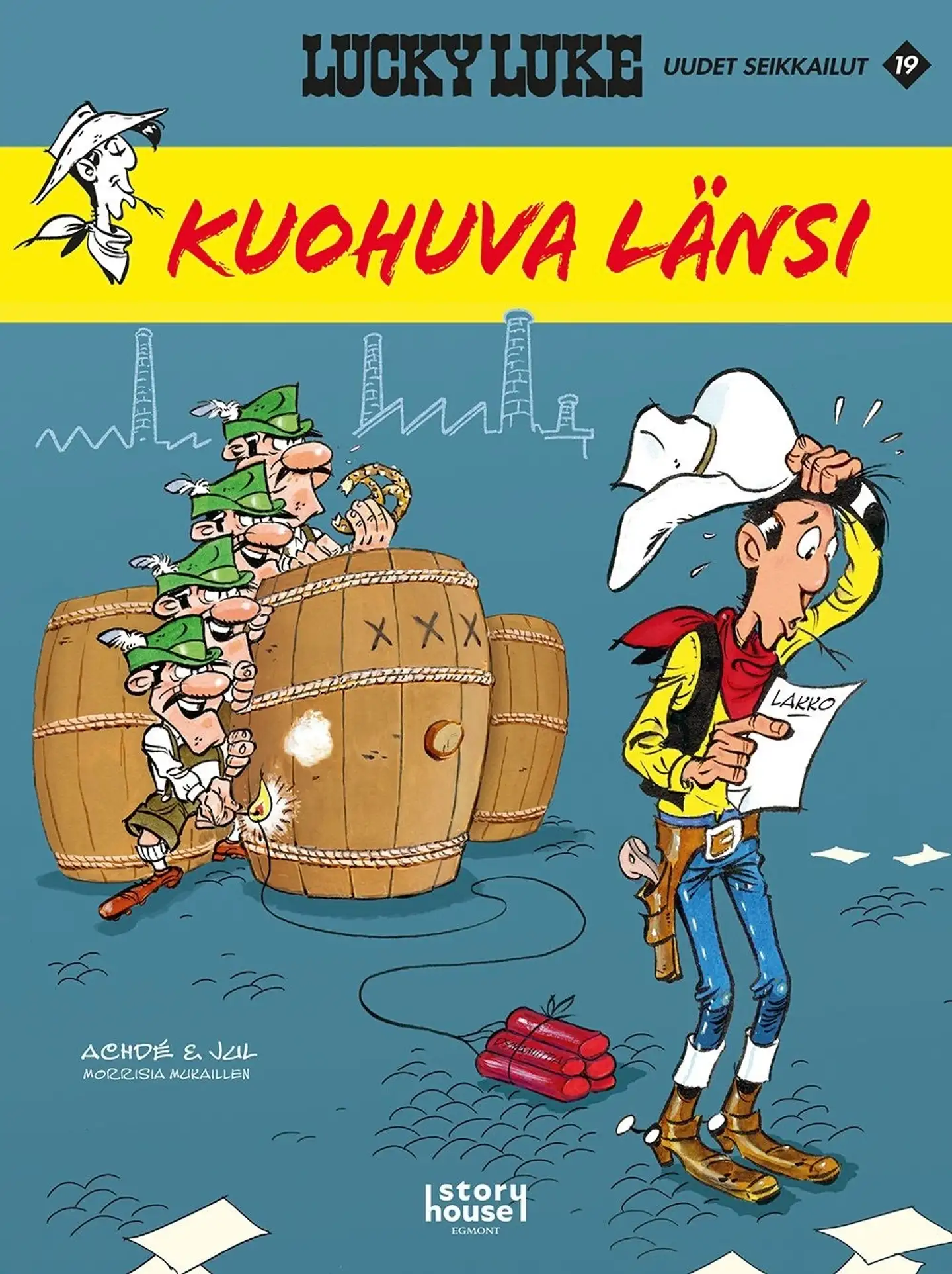 Jul, Lucky Luke uudet seikkailut 19: Kuohuva länsi