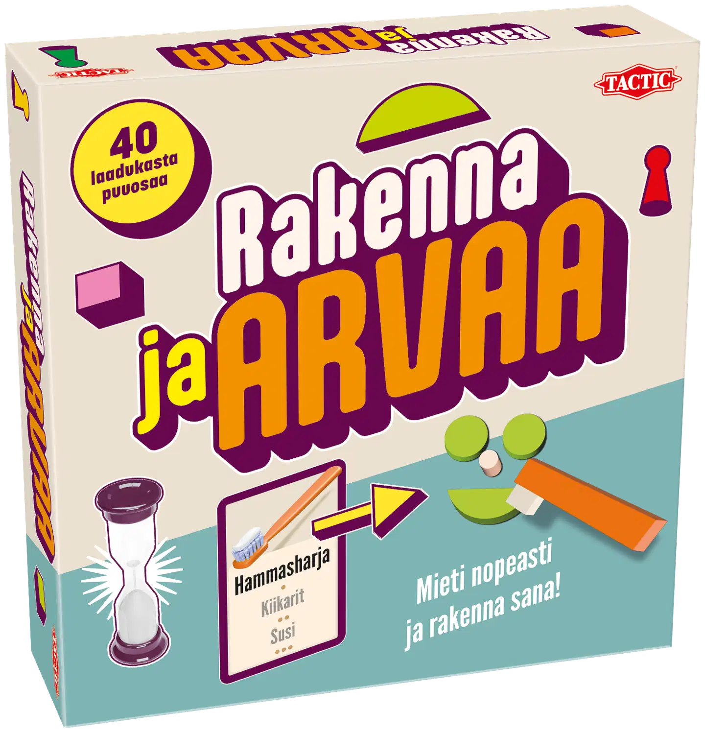 Tactic lautapeli Rakenna ja arvaa - 1
