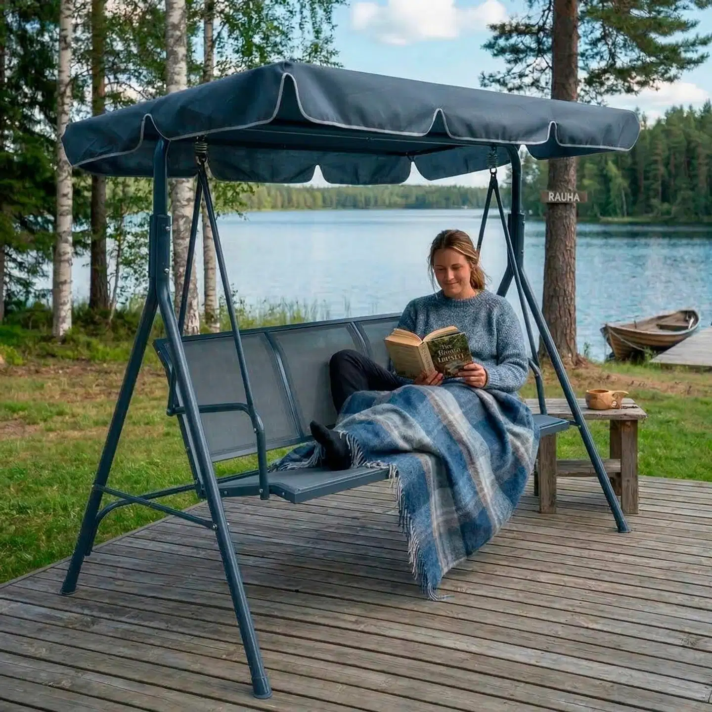 Lykke pihakeinu elegance, harmaa - 5