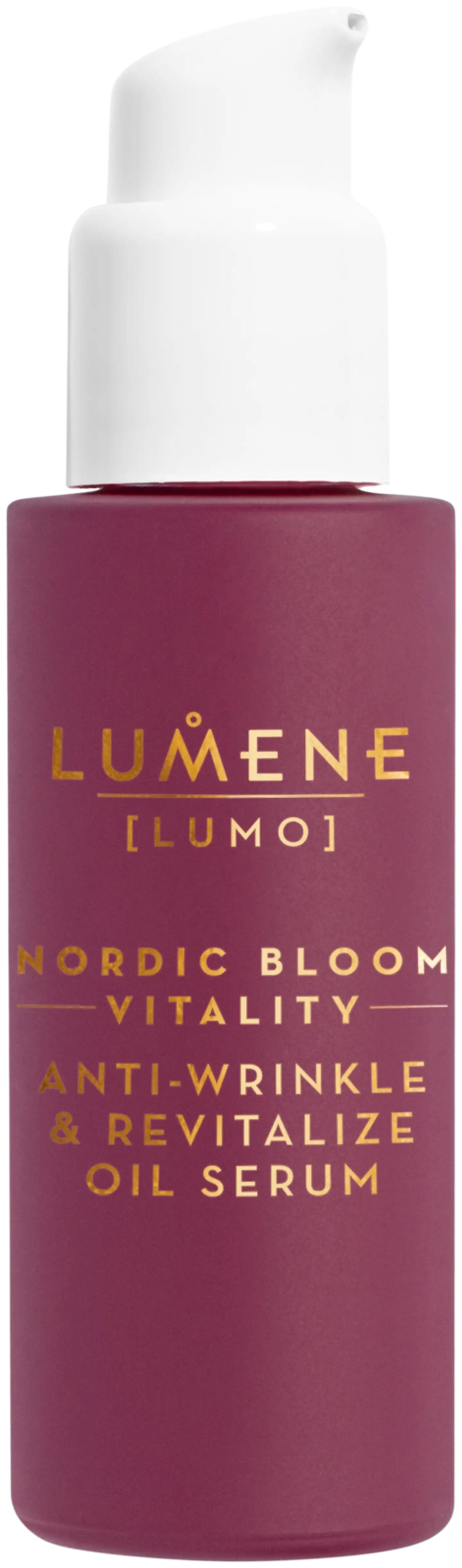 Lumene LUMO VITALITY Silottava & elvyttävä öljyseerumi 30 ml