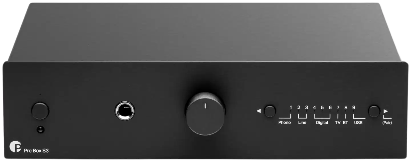 Pro-Ject Esivahvistin Pre Box S3 musta - 2
