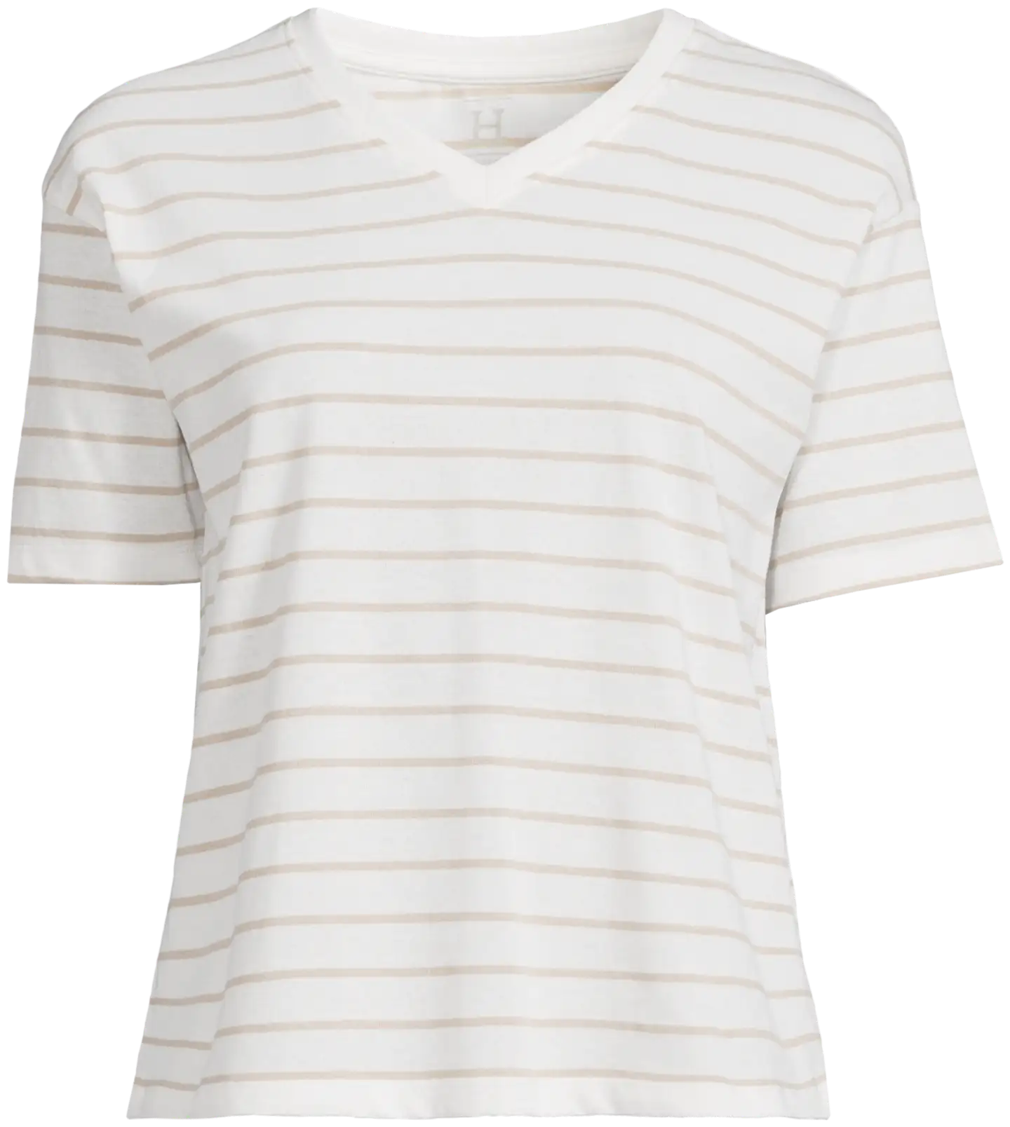 House naisten t-paita CYCLO® Boxy-V - BEIGE - 2