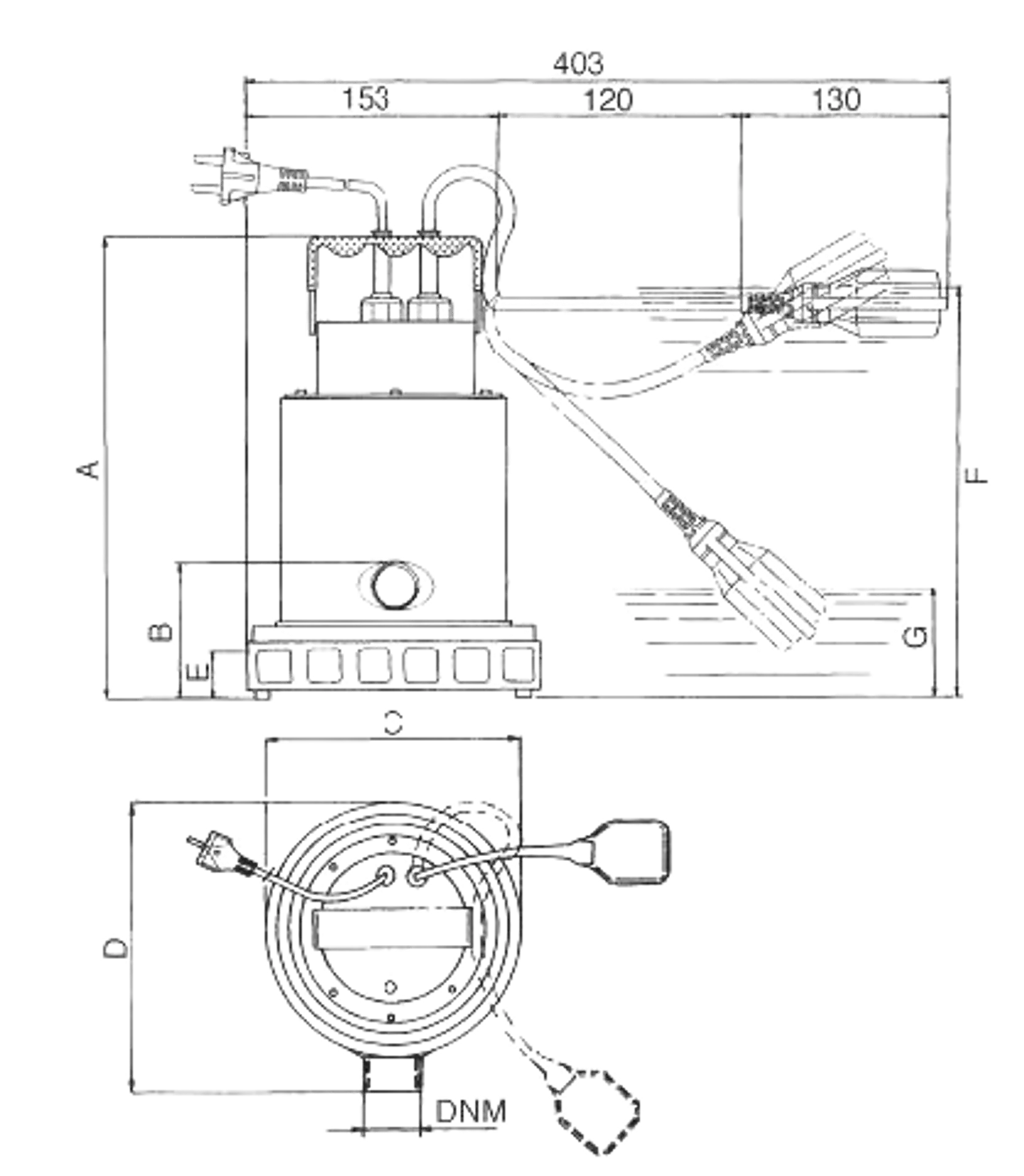 Nocchi Omnia 160-7A uppopumppu - 2