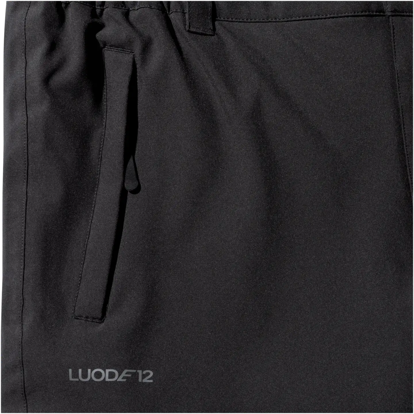 Luode12 miesten kevytvanuhousut 204L332470 - BLACK - 4