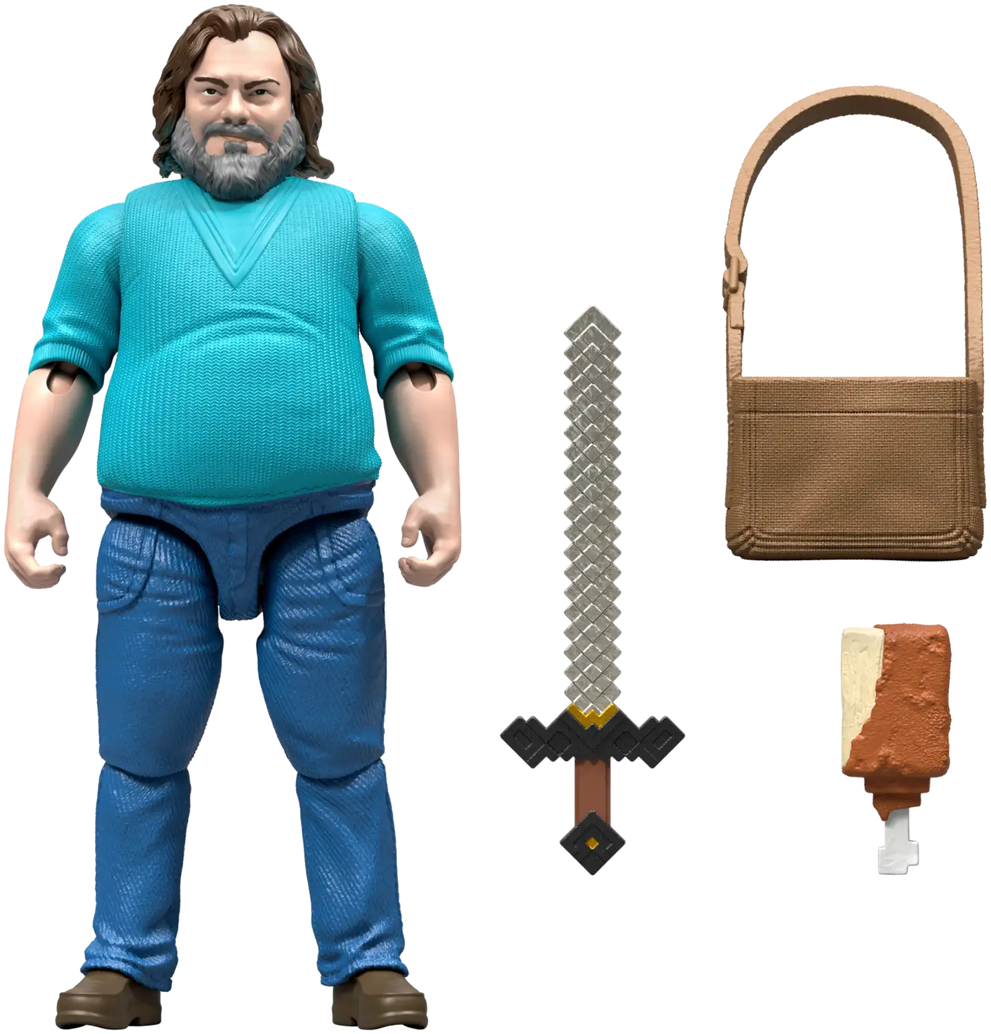 Minecraft Movie Steve -hahmo 10 cm - 3