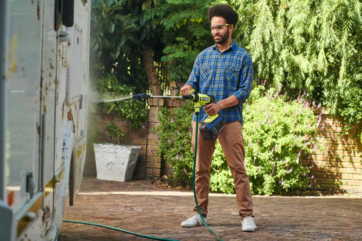 Ryobi 18V akkupainepesuri RY36PWX41A-0 - 7