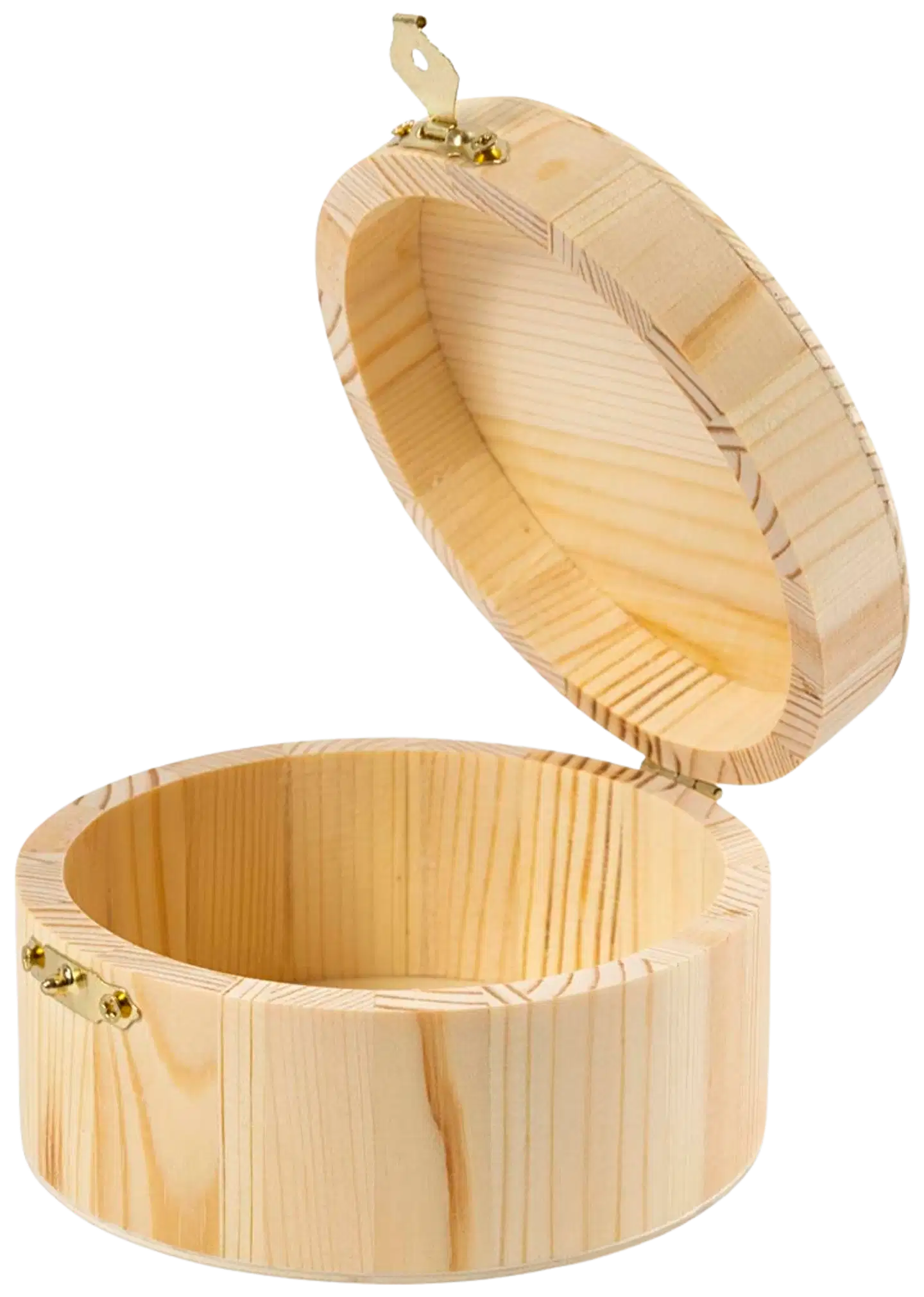 Creativ Company pyöreä rasia, puuta - 4