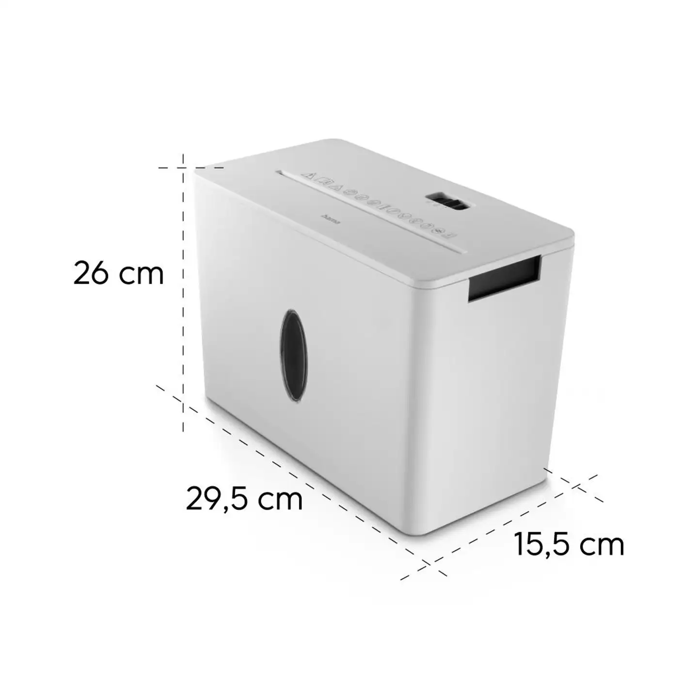 Hama Paperisilppuri Safe X40-W, P4, T4, E3 - 4