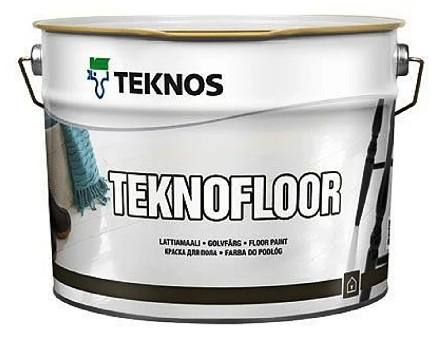 Teknos Teknofloor lattiamaali 9L PM3 sävytettävä kiiltävä