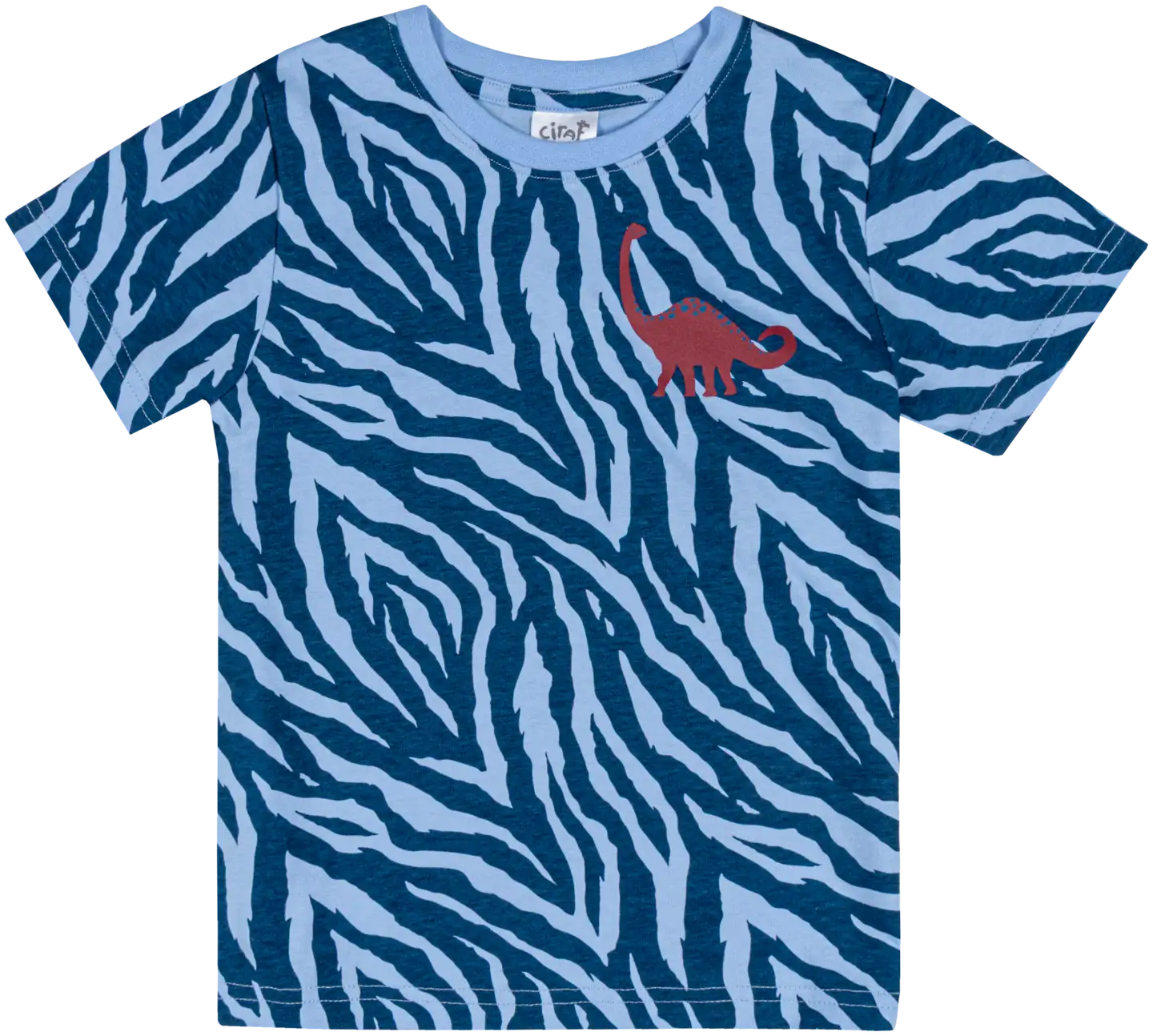 Ciraf lasten t-paita Dino 25pc260220 - stripes aop - 1