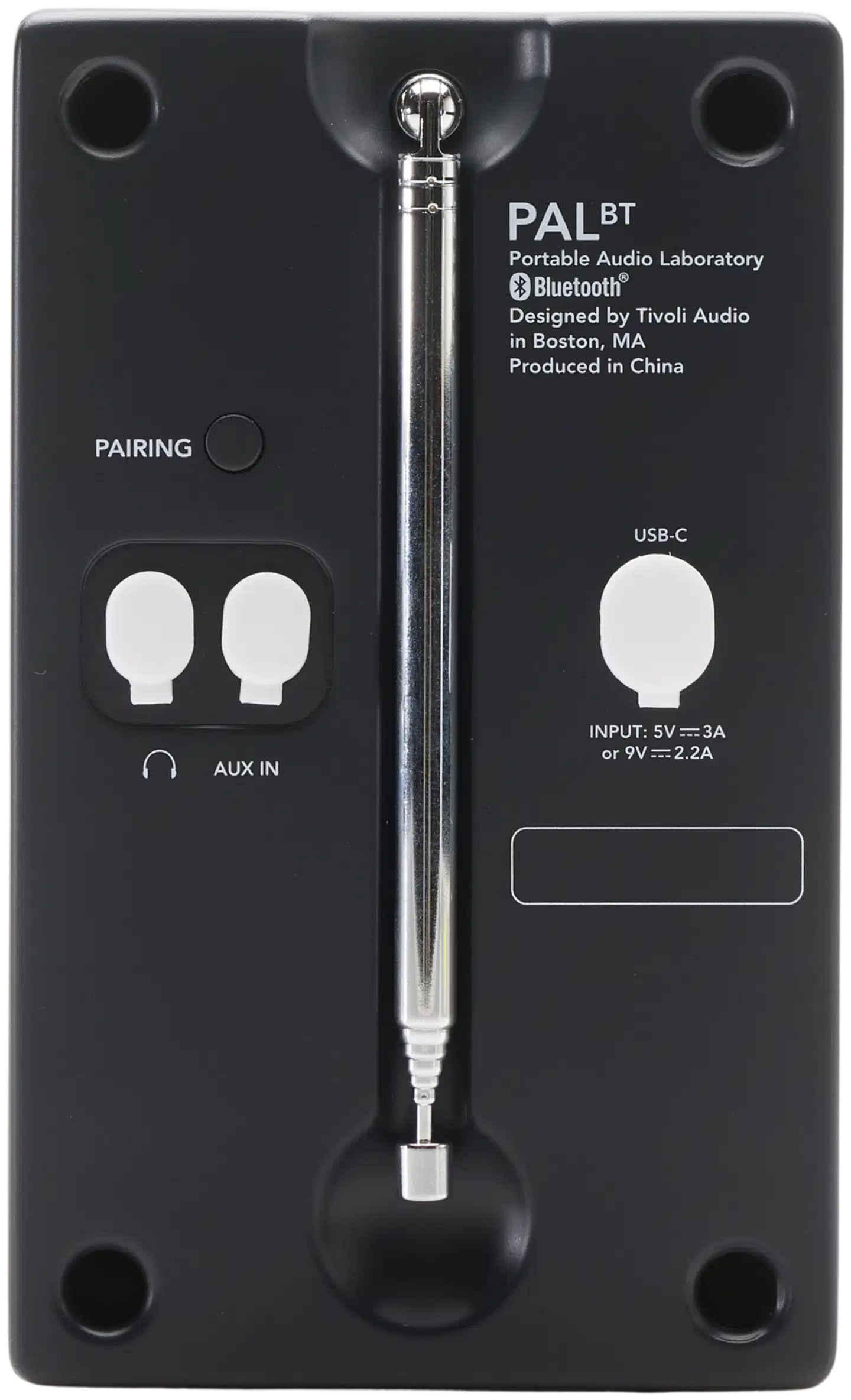 Tivoli Audio kannettava Bluetooth-radio PAL BT Gen.3 musta - 3