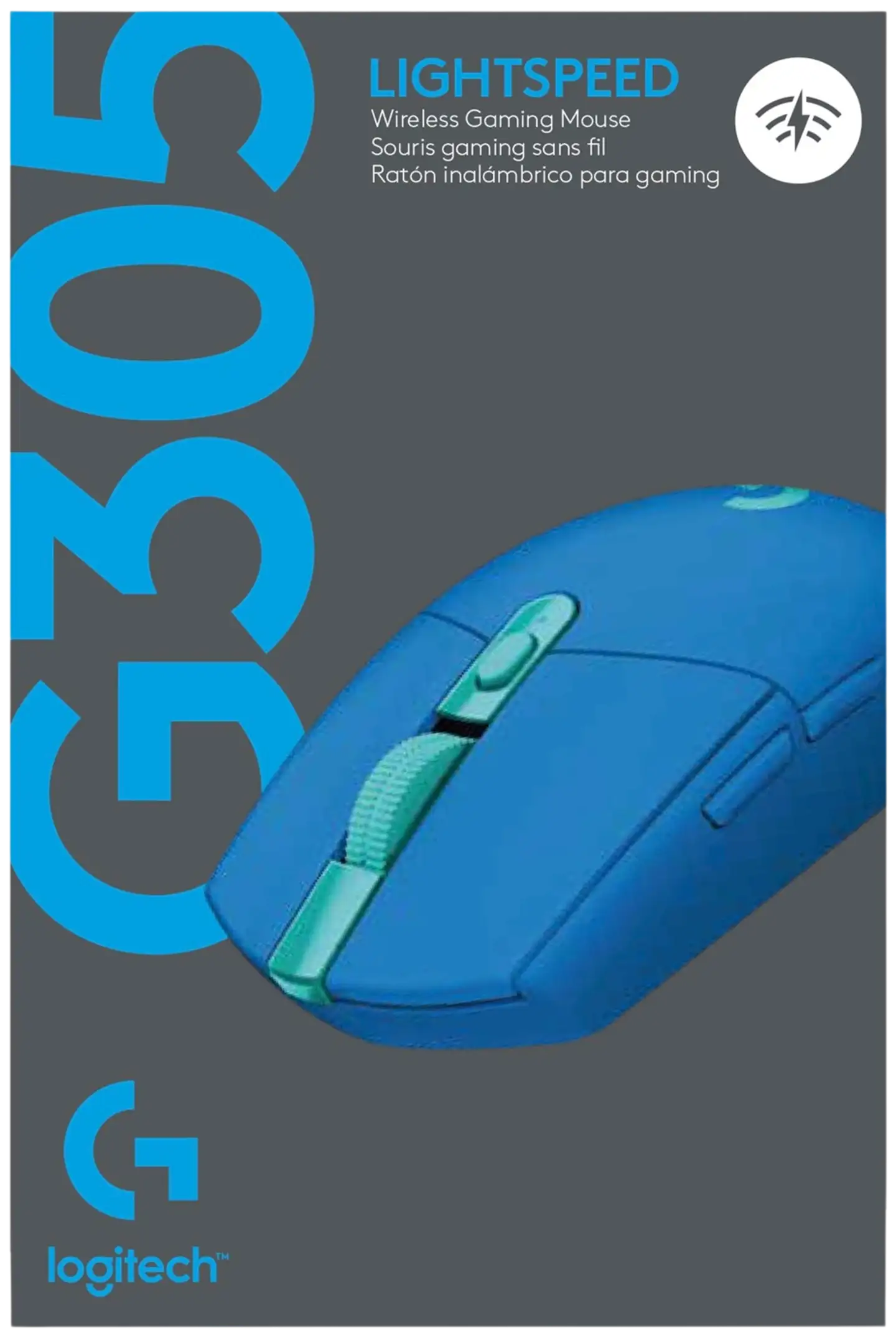 Logitech langaton pelihiiri Lightspeed G305 sininen - 6
