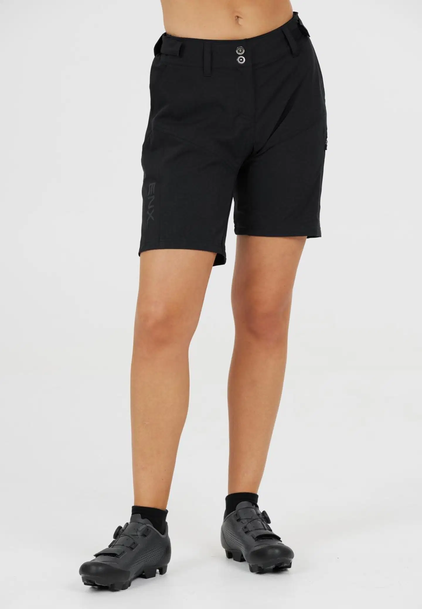 Endurance naisten Balhia 2-in-1 pyöräilyshortsit - BLACK - 4