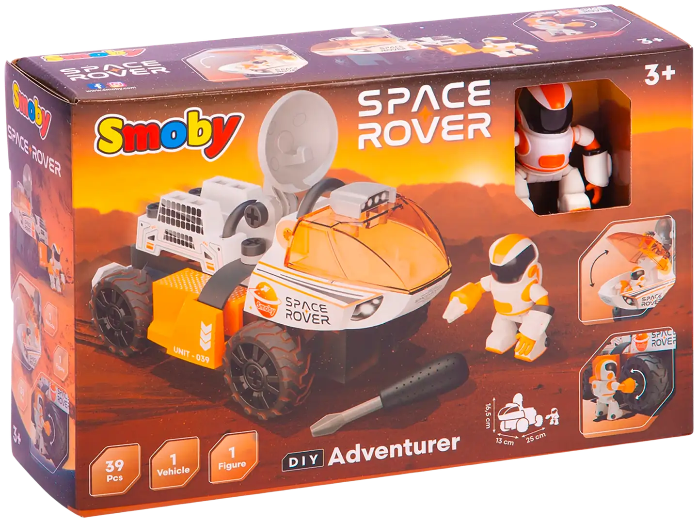 Smoby Avaruusseikkailu Space Rover - 3