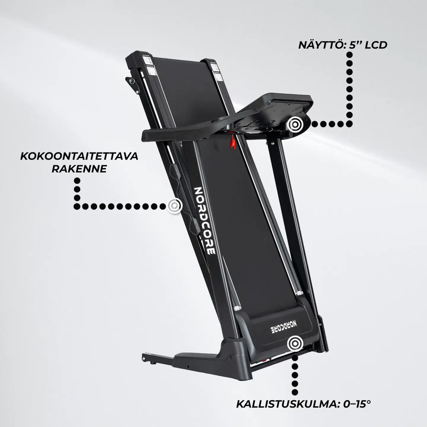Nordcore Juoksumatto 2500 - 7