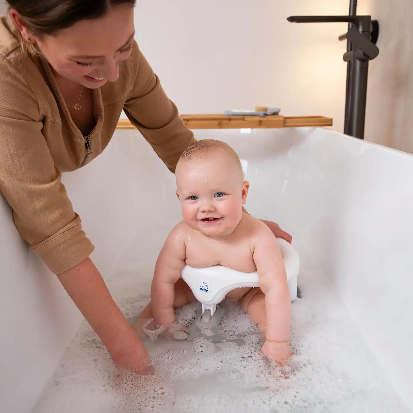 Rotho kylpyammeistuin TILO beige - 3