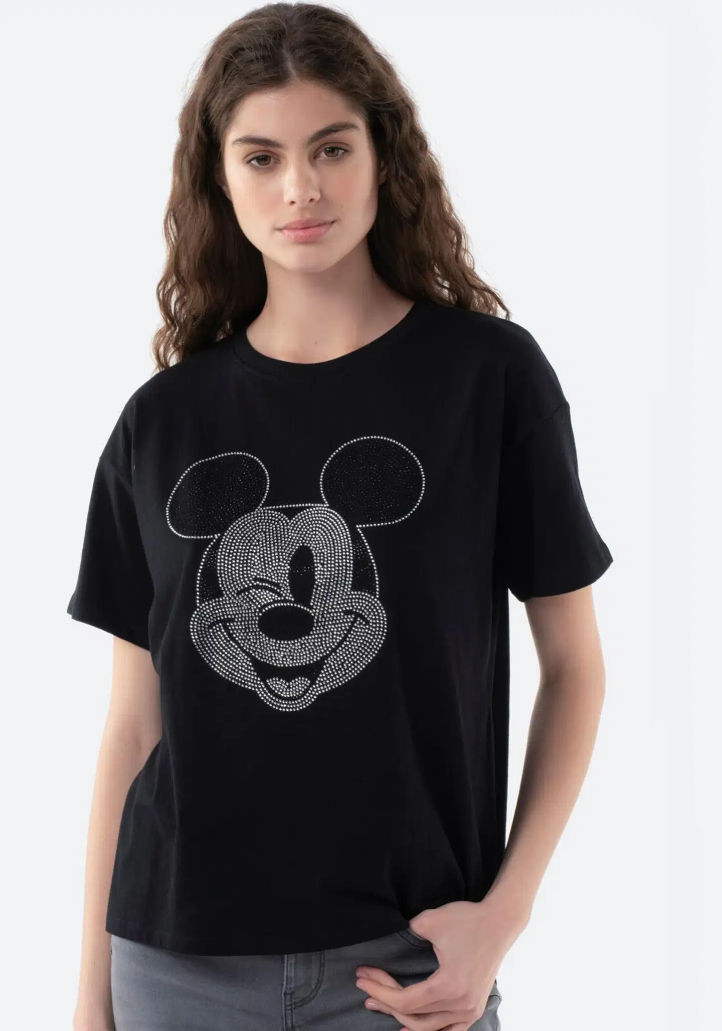 Disney naisten t-paita Mikki Hiiri I277467 - BLACK 1 - 1