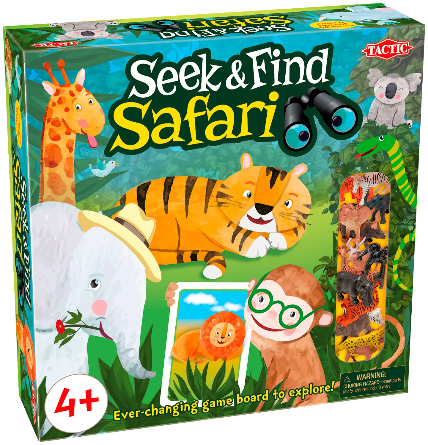 Tactic lautapeli Seek & Find Safari EN - 1