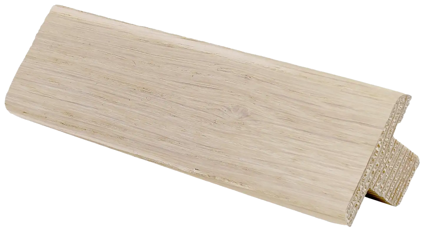 Maler T-Lista sormijatkettu Mänty 21x40x1000 Tammiviilu valkolakattu