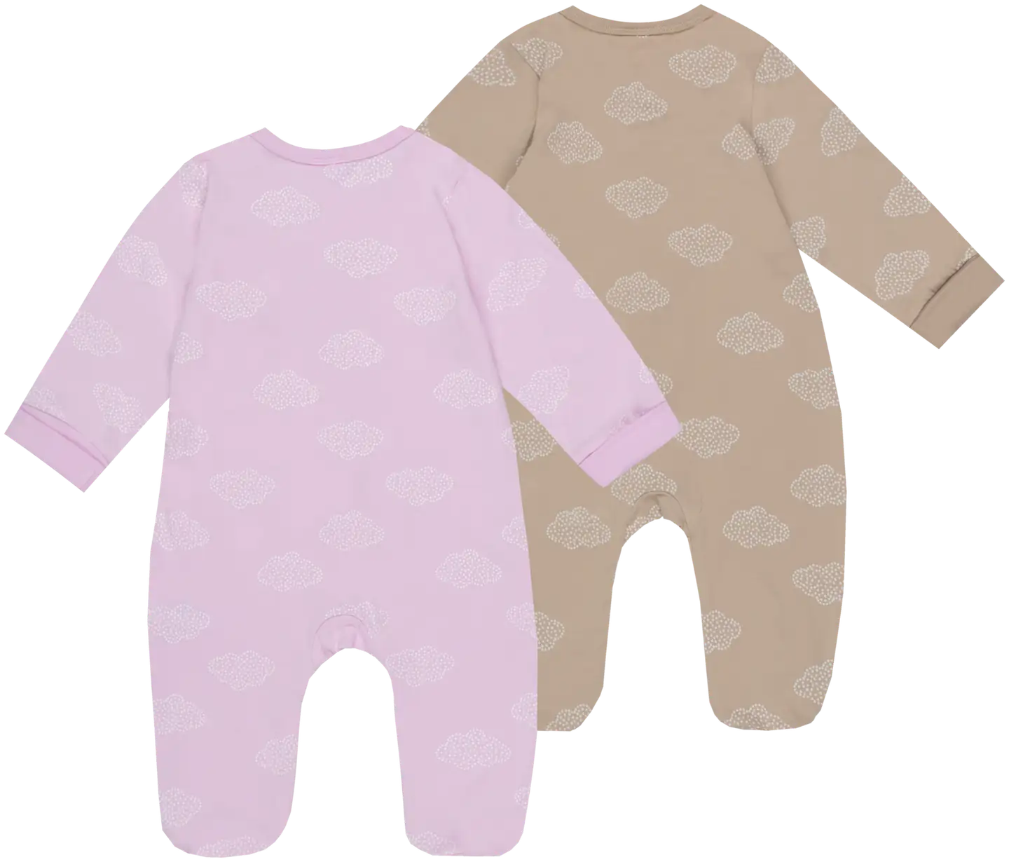 Ciraf vauvojen pyjama Hattara 250B260193 2-pack - pink clouds - 2